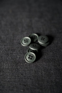 Cotton Button - Garden Slate