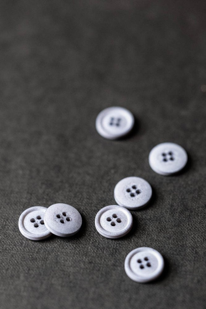 Cotton Button - Polar Grey