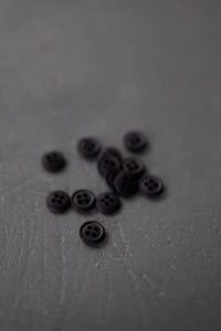 Cotton Button - Black