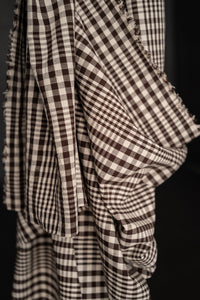 Remnant (Organic Cotton/Linen Log Cabin)