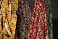 Indian Block Print Cotton - Viola