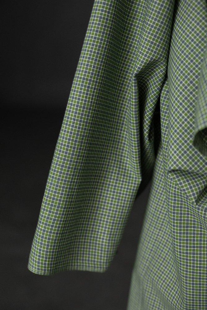 Handwoven Cotton Check - Evergreen