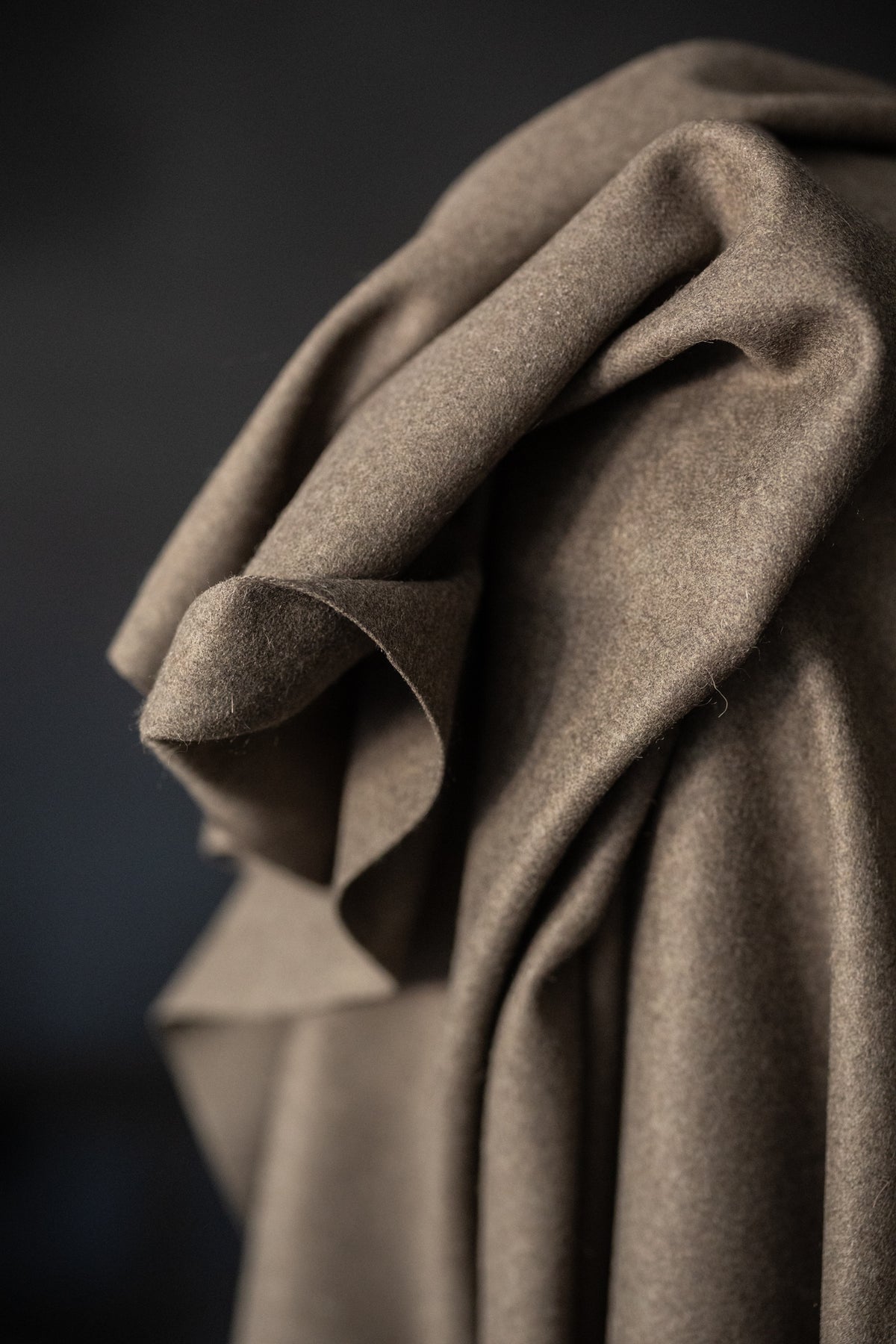 Italian Wool Coating - Rothko