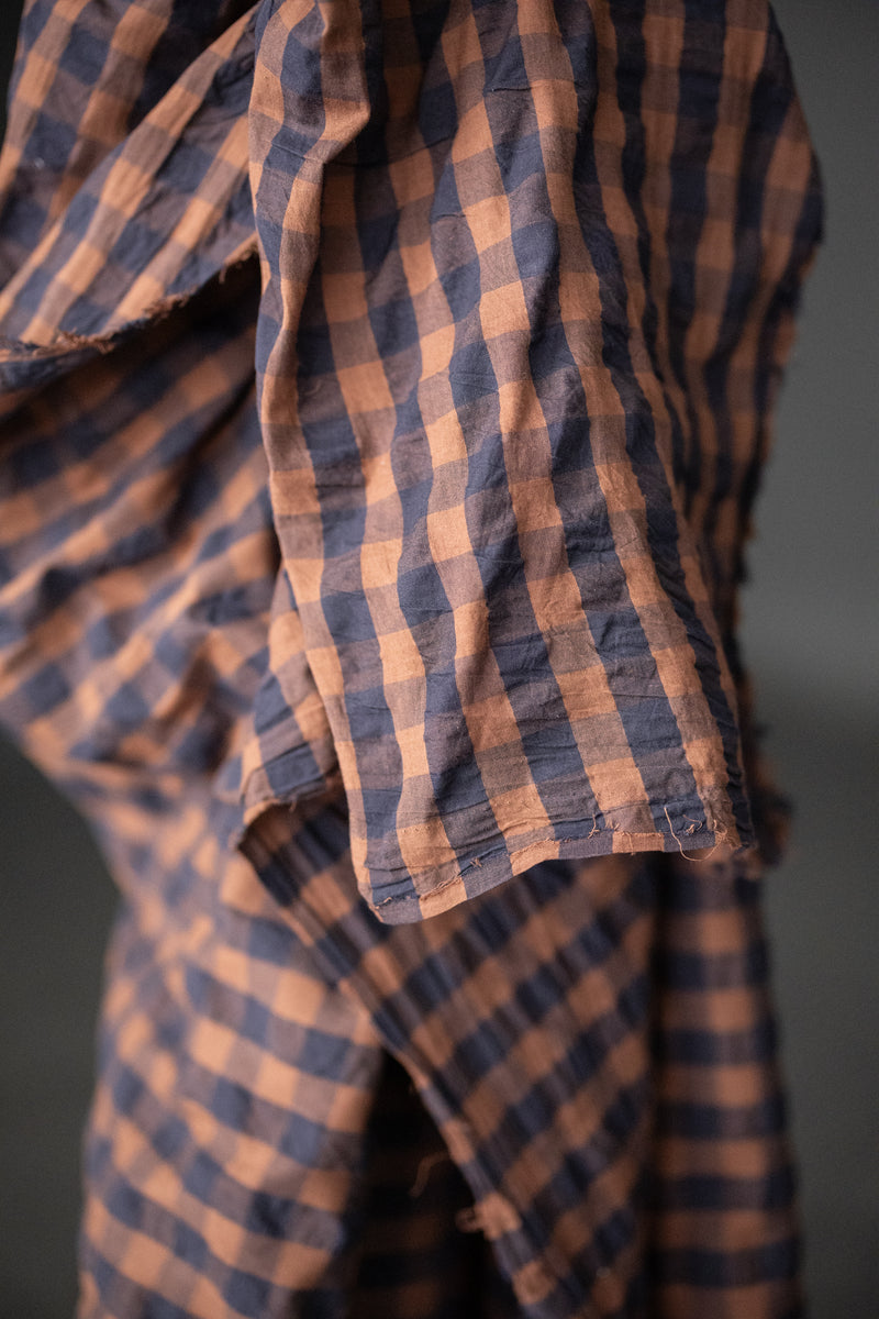 Organic Cotton Gingham Seersucker - Fairfield