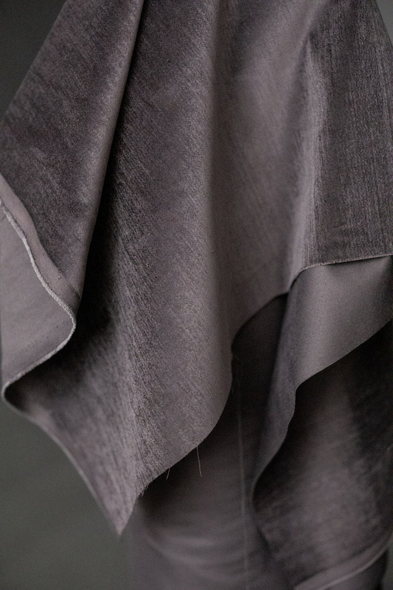Japanese Cotton Velvet - Friesian