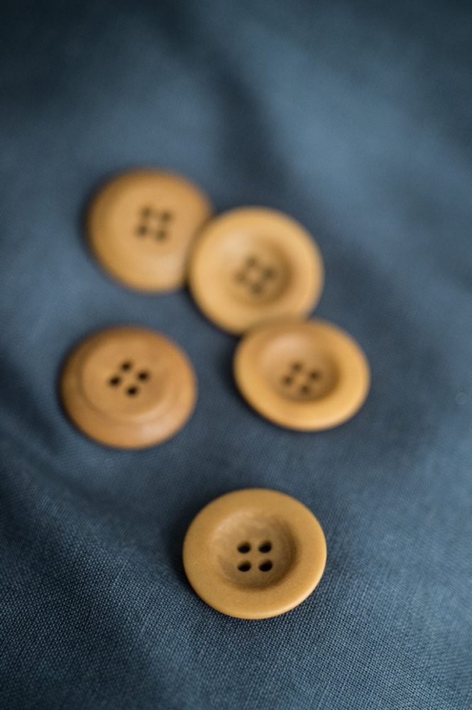 Gold Corozo Button