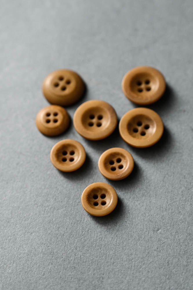 Gold Corozo Button