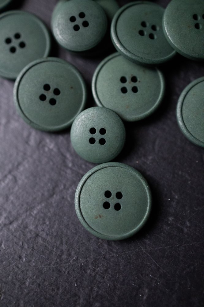 Hemp Button - Campania Green