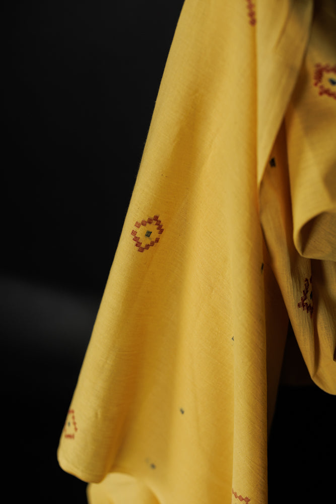Jamdani Handwoven Cotton - High Beams