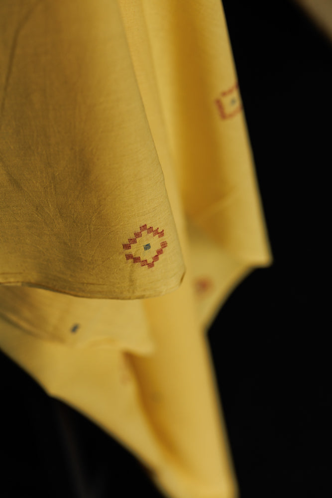 Jamdani Handwoven Cotton - High Beams
