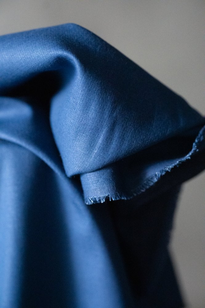 japanese indigo double gauze fabric