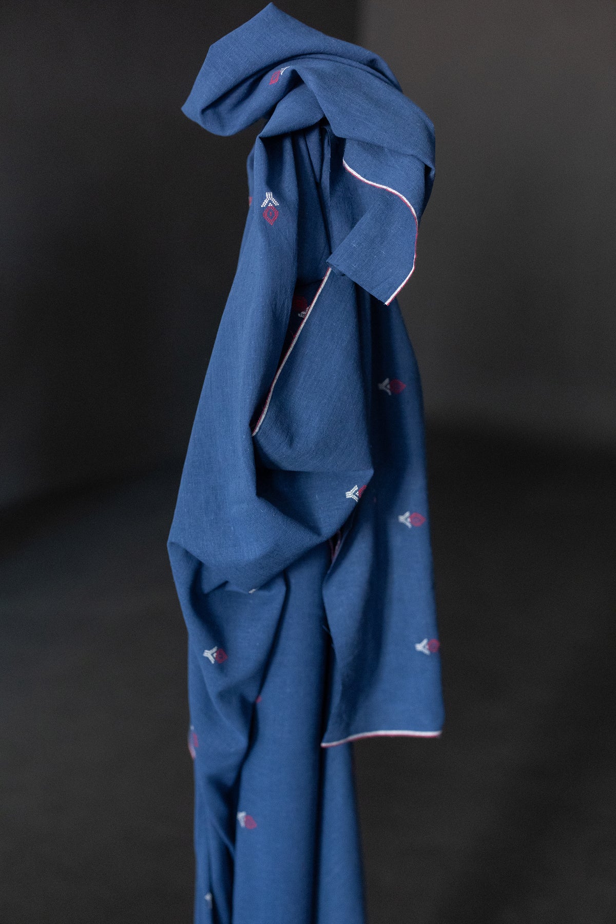 Extra Weft Handwoven Cotton - Little Light