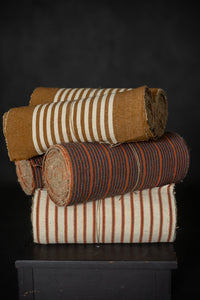 ochre stripe jute runner