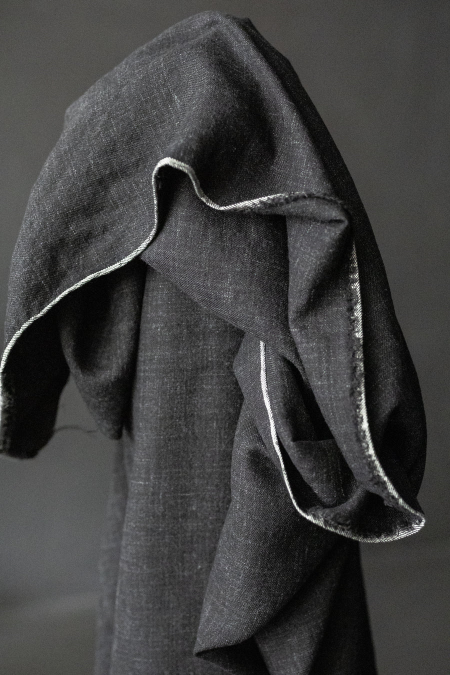 Japanese Linen/Wool Twill - Moto