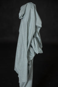 handwoven cotton strip fabric