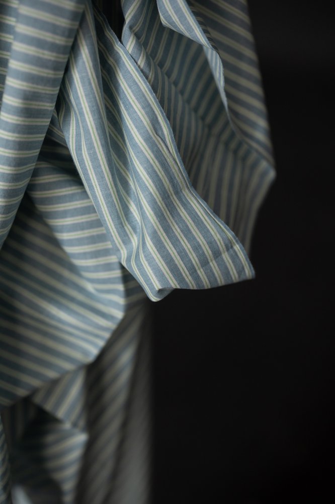 handwoven cotton strip fabric