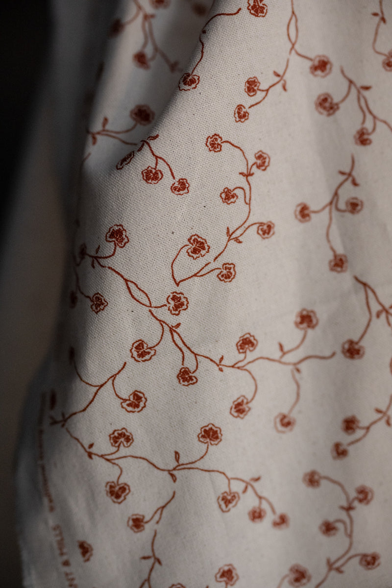 Faeger Traditional Ticking - Rhubarb