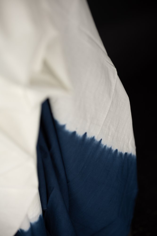 Indian Dyed Cotton - Shibori Dip 3M Piece