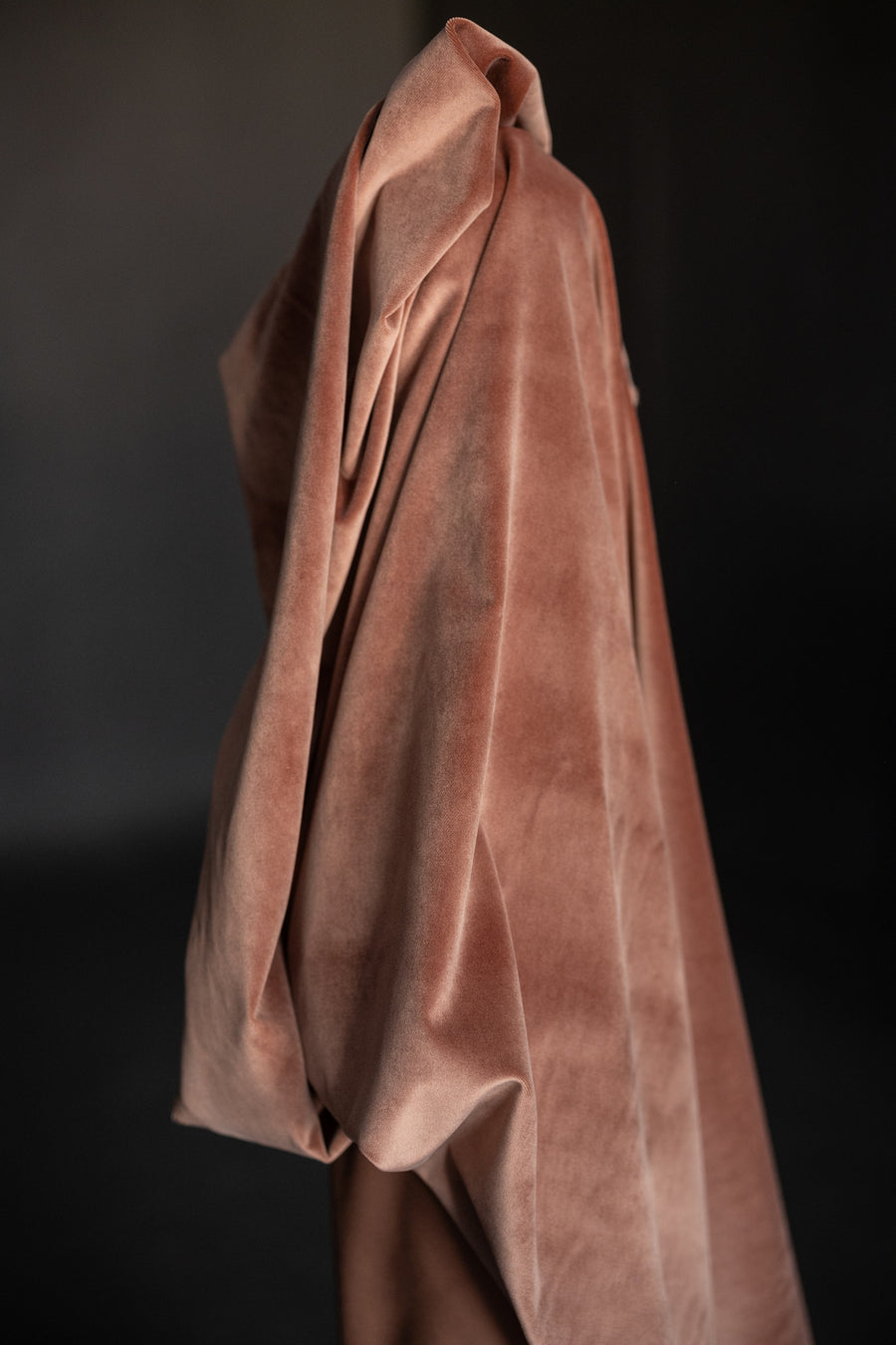 Remnant (Cotton Velvet Smokey Rose)