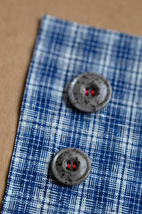 Speckled Grey Button