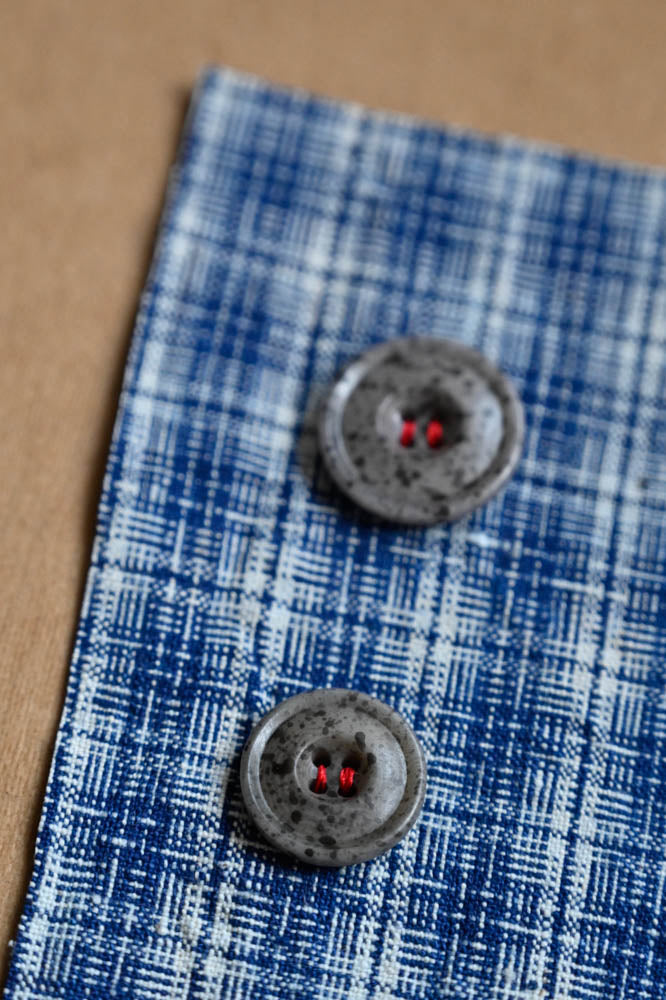 Speckled Grey Button